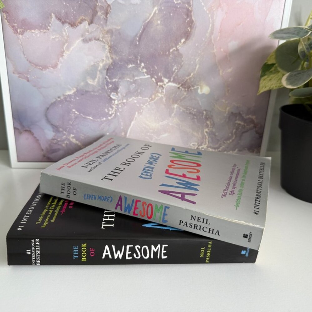 📚 3 for $25 The Book of Awesome Paperback Set (2 Books) | Good Condition